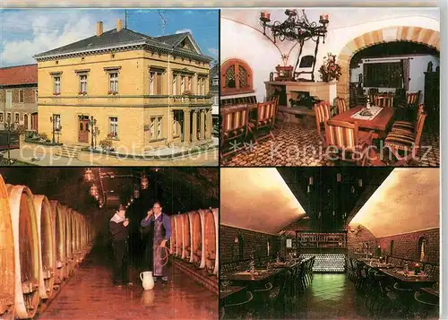 AK / Ansichtskarte Rheinland_Pfalz Weinprobe Geschaeftskarte Rheinland_Pfalz 