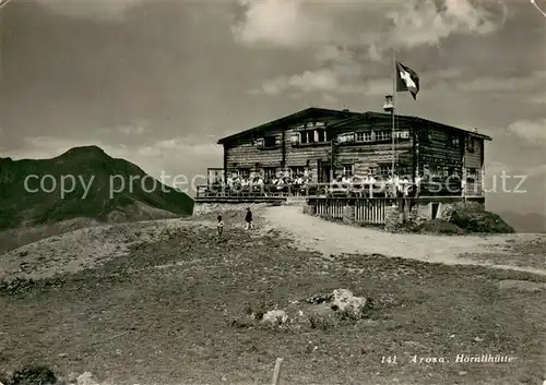 AK / Ansichtskarte Arosa_GR Hoernlihuette Arosa_GR