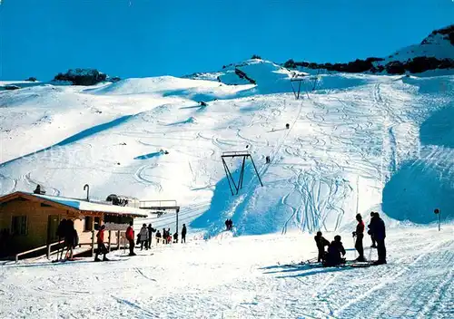 AK / Ansichtskarte Adelboden Skilift Maerbenen Dossen Engstligenalp Adelboden