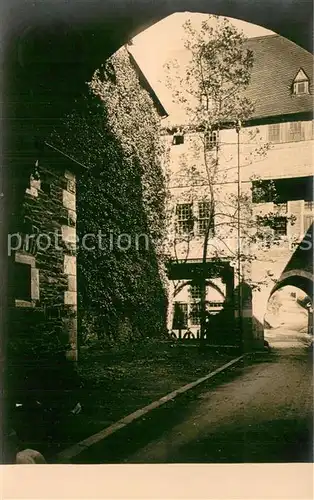 AK / Ansichtskarte Schloss_Burg_Wupper Torschenke Schloss_Burg_Wupper