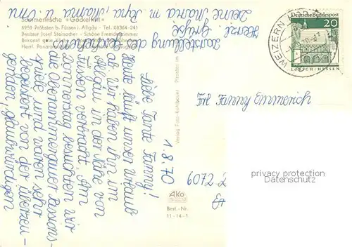 AK / Ansichtskarte Proebsten Gasthof Pension Gockelwirt Aussenansicht Proebsten