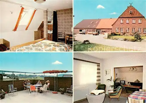 AK / Ansichtskarte Lilienthal_Dobersdorf Urlaub auf dem Bauernhof Teilansichten Hannelore Schnoor Lilienthal Dobersdorf