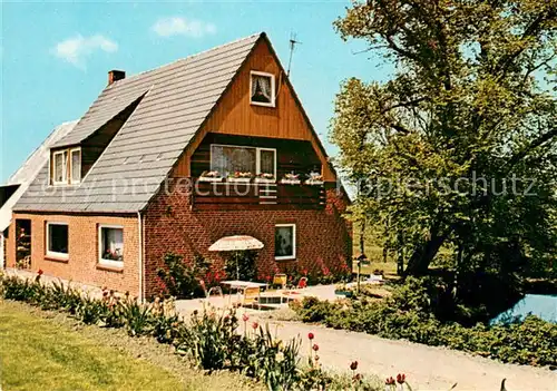 AK / Ansichtskarte Koldenbuettel Urlaub auf dem Bauernhof suederdeich AUssenansicht Backsteinhaus Koldenbuettel