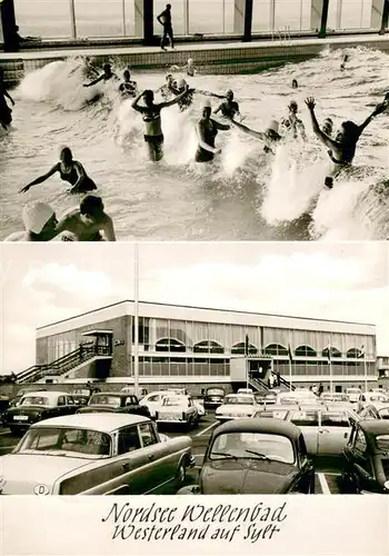 AK / Ansichtskarte Westerland_Sylt Nordsee Wellenbad  Westerland_Sylt