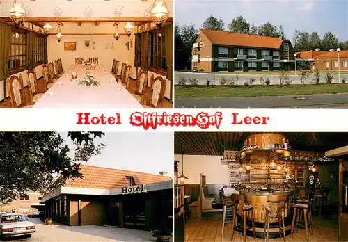 AK / Ansichtskarte Leer_Ostfriesland Hotel Restaurant Ostfriesen Hof  Leer_Ostfriesland