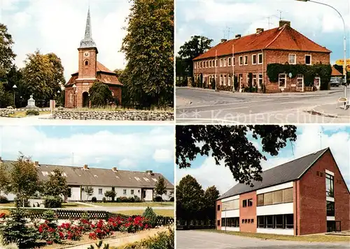 AK / Ansichtskarte Grossenaspe Teilansichten m. Kiche Grossenaspe