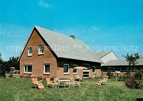 AK / Ansichtskarte Ostbordelumfeld Urlaub auf dem Bauernhof Haus Ansicht 