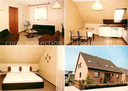 AK / Ansichtskarte Burg__Fehmarn Ferienappartments Baerbel Umlandt Teilansichten 