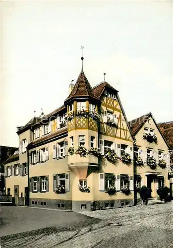 AK / Ansichtskarte Uffenheim Gasthof zur Traube Aussenansicht Uffenheim