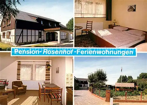 AK / Ansichtskarte Koehn Pension Rosenhof Ferienwohnungen Koehn