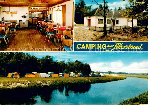 AK / Ansichtskarte Schwachhausen_Celle Gaststaette Camping am Allersee Schwachhausen_Celle