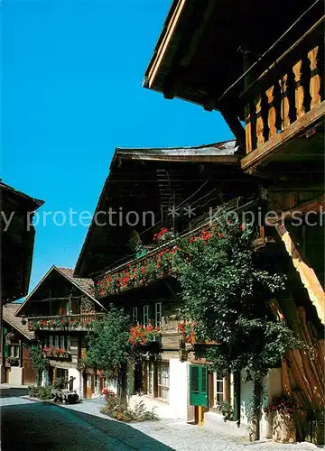 AK / Ansichtskarte Brienz_BE Ortspartie Brienz_BE