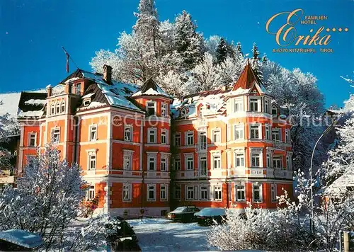 AK / Ansichtskarte Kitzbuehel_Tirol Familien Hotel Erika Kitzbuehel Tirol