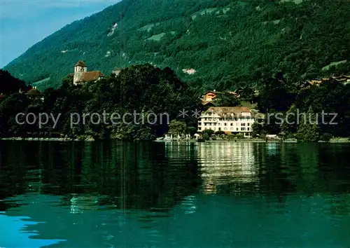 AK / Ansichtskarte Ringgenberg_Brienzersee Hotel Seeburg Ringgenberg Brienzersee