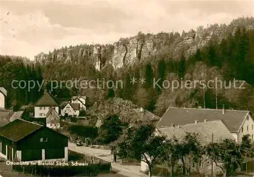 AK / Ansichtskarte Bielatal Ottomuehle im Bielatal Bielatal