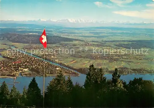 AK / Ansichtskarte Bielersee Fliegeraufnahme Bielersee