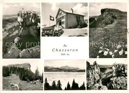 AK / Ansichtskarte Chasseron_VD Vue partielle 