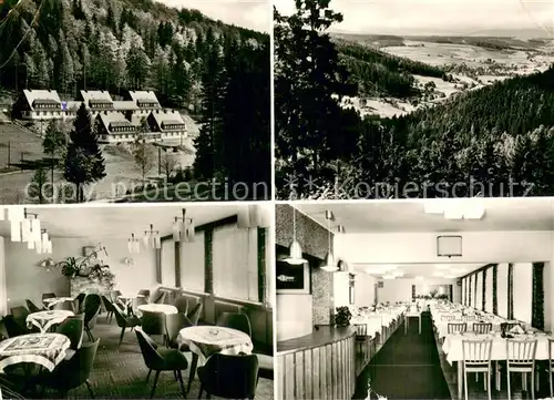 AK / Ansichtskarte Erlbach_Vogtland Ferienheim in der Landesgemeinde Panorama Gastraeume Erlbach_Vogtland