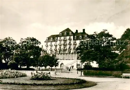 AK / Ansichtskarte Heringsdorf_Ostseebad_Usedom FDGB Heim Solidaritaet Heringsdorf_Ostseebad