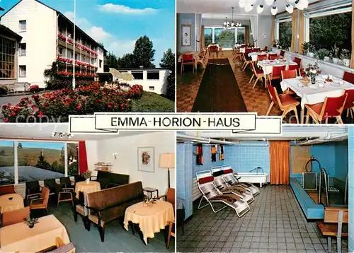 AK / Ansichtskarte Neye Emma Horion Haus Muettergenesungsheim Speisesaal Kuranwendungen Neye