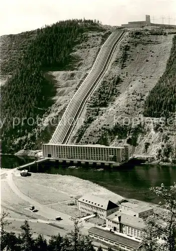 AK / Ansichtskarte Hohenwarte_Saaletalsperre Panorama 