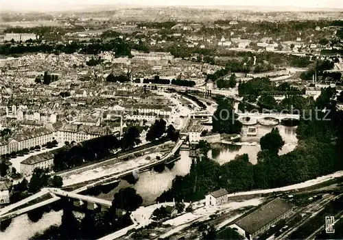 AK / Ansichtskarte Besancon_Doubs Vue aerienne pris de Bregille Besancon Doubs
