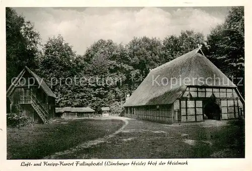 AK / Ansichtskarte Fallingbostel Hof der Heidmark Niedersachsenhaus um 1642 Fallingbostel