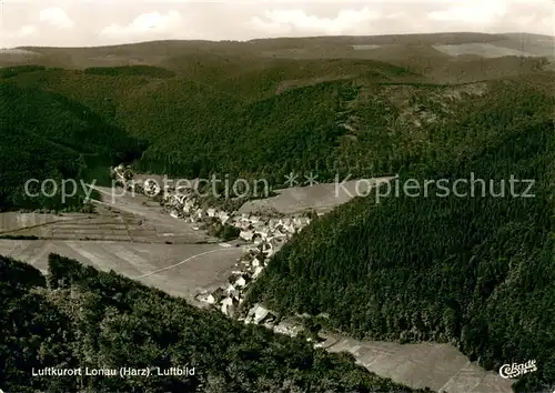 AK / Ansichtskarte Lonau Hotel Lonauer Hof Fliegeraufnahme Lonau