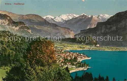 AK / Ansichtskarte Brienz_Brienzersee Hasliberge Brienz Brienzersee