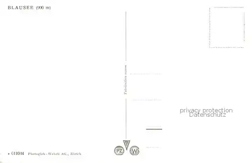 AK / Ansichtskarte Blausee Mitholz_BE Hotel Seepartie 