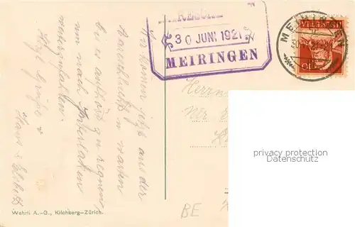 AK / Ansichtskarte Meiringen_BE Station Bruenig Meiringen BE