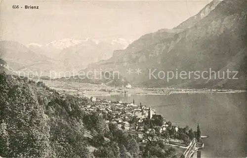 AK / Ansichtskarte Brienz_Brienzersee Panorama Brienz Brienzersee