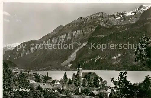 AK / Ansichtskarte Brienz_Brienzersee Panorama Brienz Brienzersee