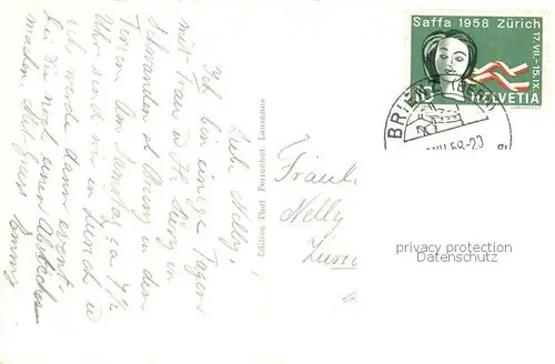 AK / Ansichtskarte Brienz_Brienzersee Panorama Brienz Brienzersee