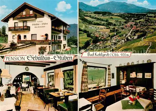 AK / Ansichtskarte Bad_Kohlgrub Pension Sebaldus Stuben Bad_Kohlgrub