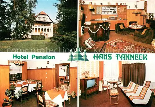AK / Ansichtskarte Arnsberg_Westfalen Hotel Pension Haus Tanneck Arnsberg_Westfalen