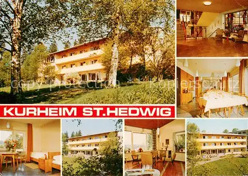 AK / Ansichtskarte Bad_Steben Kurheim St. Hedwig Teilansichten Bad_Steben