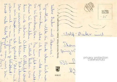 AK / Ansichtskarte Muelheim_Ruhr Schlossbruecke Stadthalle Ruhranlagen Wasserbahnhof  Muelheim Ruhr