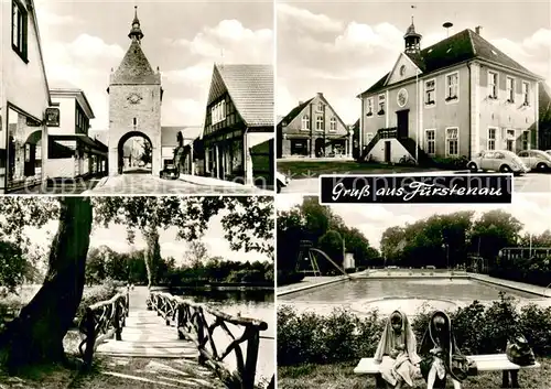 AK / Ansichtskarte Fuerstenau_Osnabrueck Schwimmbad Turm  Fuerstenau_Osnabrueck