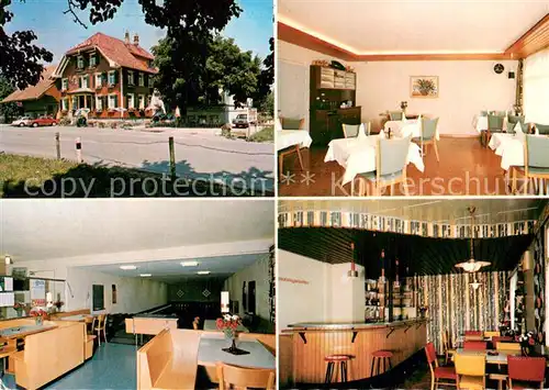 AK / Ansichtskarte St_Margrethen_SG Landgasthof Schaefli Restaurant Kegelbahn St_Margrethen_SG