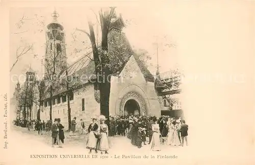 AK / Ansichtskarte Exposition_Universelle_Paris_1900 Le Pavillon de la Finland 