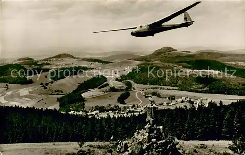 AK / Ansichtskarte Segelflug Wasserkuppe Rhoen 