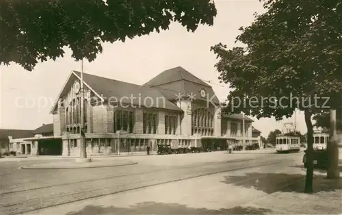 AK / Ansichtskarte Strassenbahn Darmstadt 