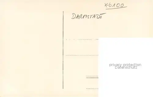 AK / Ansichtskarte Strassenbahn Darmstadt 