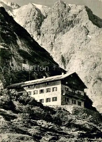 AK / Ansichtskarte Scharnitz Karwendelhaus Alpenvereinshuette im Karwendel Scharnitz
