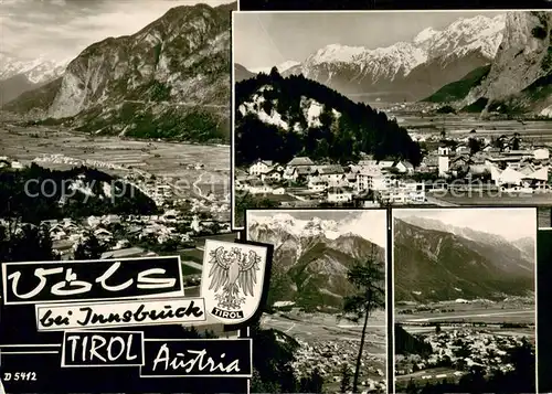 AK / Ansichtskarte Voels_Tirol Gesamtansicht mit Alpenpanorama Voels_Tirol