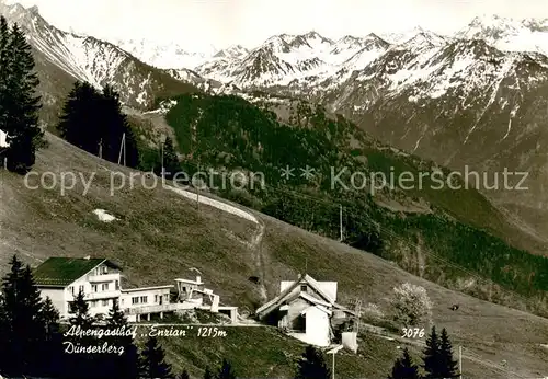 AK / Ansichtskarte Duenserberg_AT Alpengasthof Enzian Alpen 