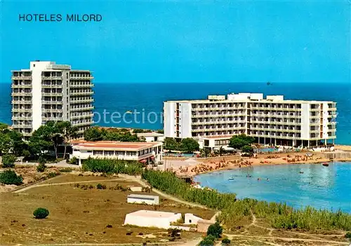 AK / Ansichtskarte San_Antonio_Ibiza Hoteles Milord Playa San_Antonio_Ibiza