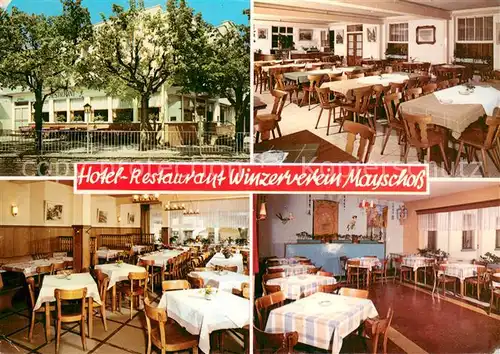 AK / Ansichtskarte Mayschoss Hotel Restaurant Mayschosser Winzerverein Mayschoss