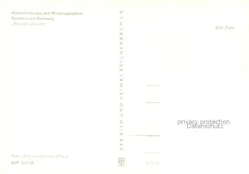 AK / Ansichtskarte Neuhaus_Rennweg Rennsteigbaude Kaminzimmer Neuhaus Rennweg